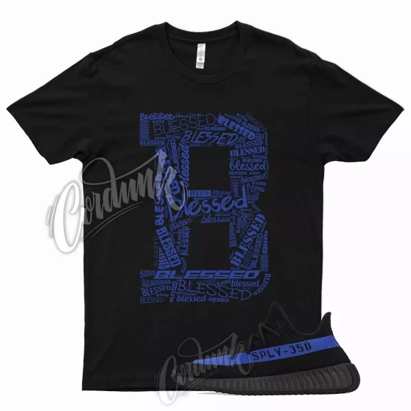 BLESSED T Shirt for YZ 350 Dazzling Blue Core Racer Hyper Royal Game 1 Mid 5 Jezsport.com