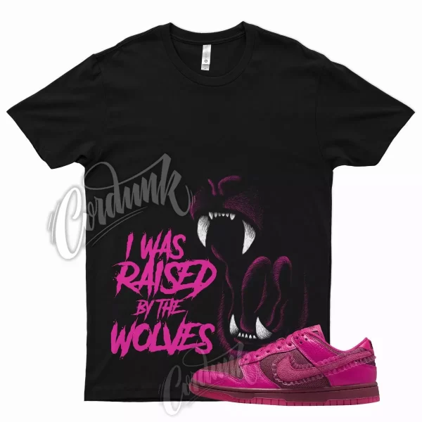 WOLVES T Shirt for N Dunk Low WMNS Valentines Day Pink Prime Red Air Max 90 Jezsport.com