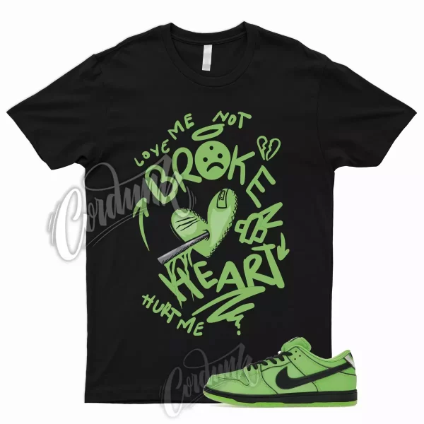 BROKEN Shirt for Dunk Low SB Mean Green Black Lotus Pink Girls Lime Buttercup 1 Jezsport.com