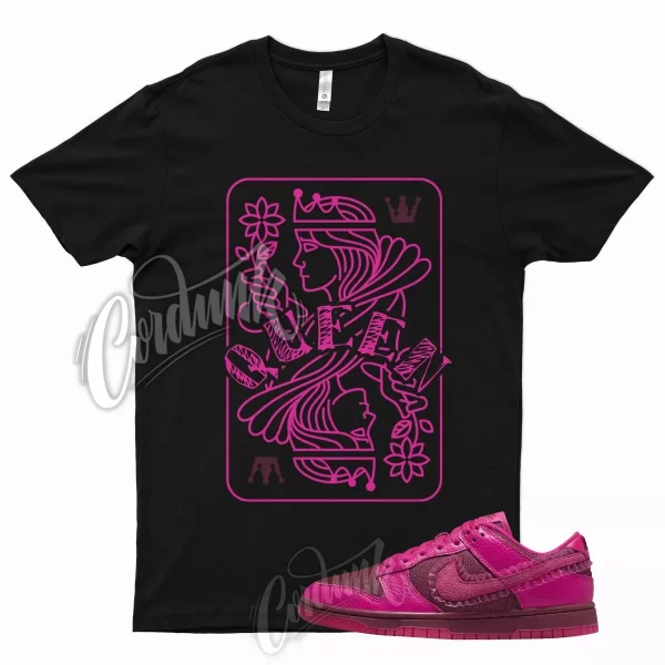 QUEEN T Shirt for N Dunk Low WMNS Valentines Day Pink Prime Team Red Mid 1 5 Jezsport.com