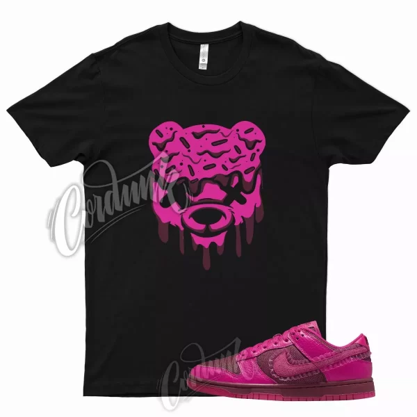 DRIPPY T Shirt for N Dunk Low WMNS Valentines Day Pink Prime Team Red Mid 1 Jezsport.com