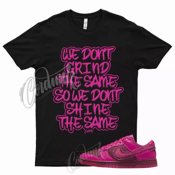 GRIND T Shirt for N Dunk Low WMNS Valentines Day Pink Prime Team Red Fuchsia Jezsport.com