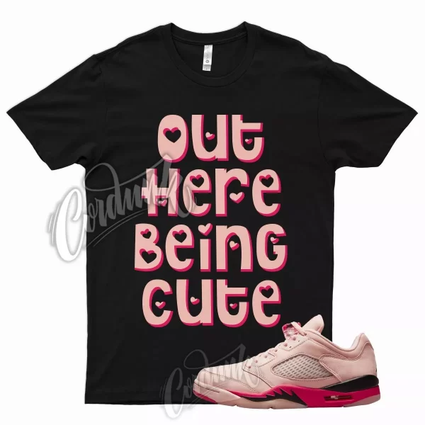 CUTE T Shirt for J1 5 Low Arctic Orange Girls That Hoop Crimson Atmosphere 6 Jezsport.com