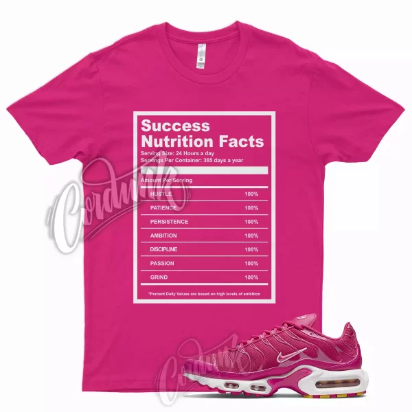 SUCCESS T Shirt for Air Max Plus Pink Prime Fuchsia Arctic Berry Dunk 1 Low Jezsport.com