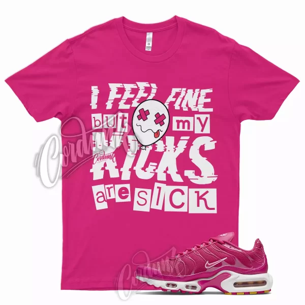 SICK T Shirt for Air Max Plus Pink Prime Fuchsia Arctic Berry Dunk 1 Low Jezsport.com