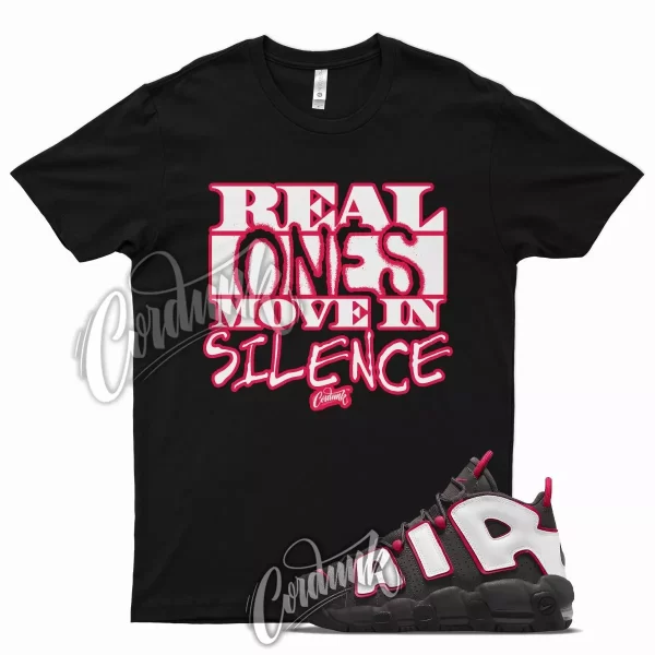 R1 T Shirt for N Air More Uptempo Medium Ash Siren Red University Gym 1 Jezsport.com