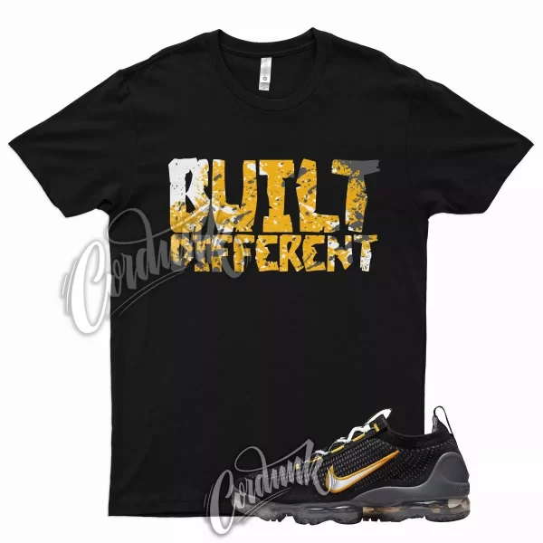 BUILT T Shirt for N Air VaporMax University Gold Dark Grey Charcoal 9 1 Mid 6 Jezsport.com