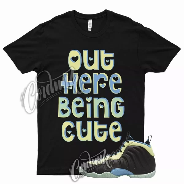 CUTE T Shirt for N Little Posite Fomposite Black Multi Blue Yellow Green 1 Jezsport.com