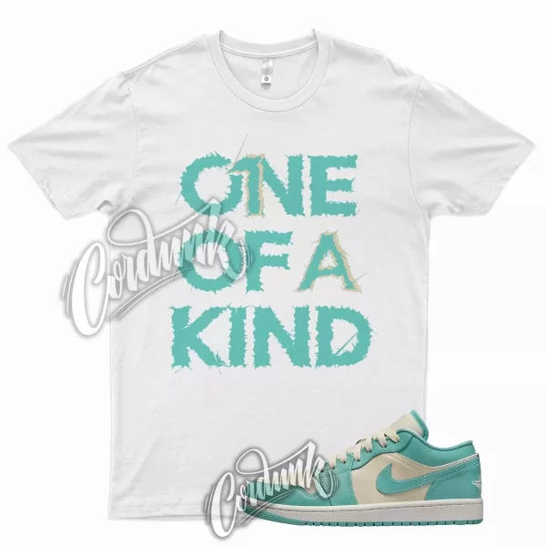 1OAK T Shirt for J1 1 Low Tropical Teal Natural Beige Twist Mid Turquoise 9 Jezsport.com