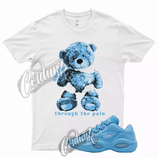 SMILE T Shirt for Low Blueprint Question Mid High Carolina UNC Blue 1 4 3 Jezsport.com