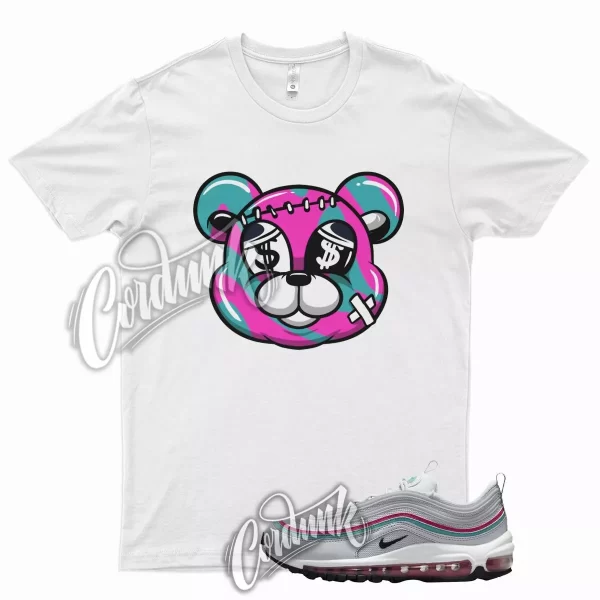 STITCH T Shirt for N Air Max 97 Silver Beach South Fury Teal Pink 8 Miami 1 Jezsport.com