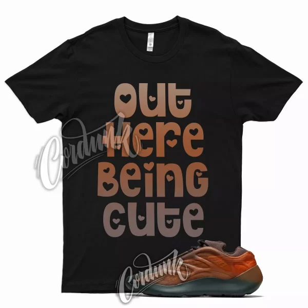 CUTE T Shirt for YZ 700 Copper Fade V3 Bronze Clay Brown 350 380 500 Azure Jezsport.com