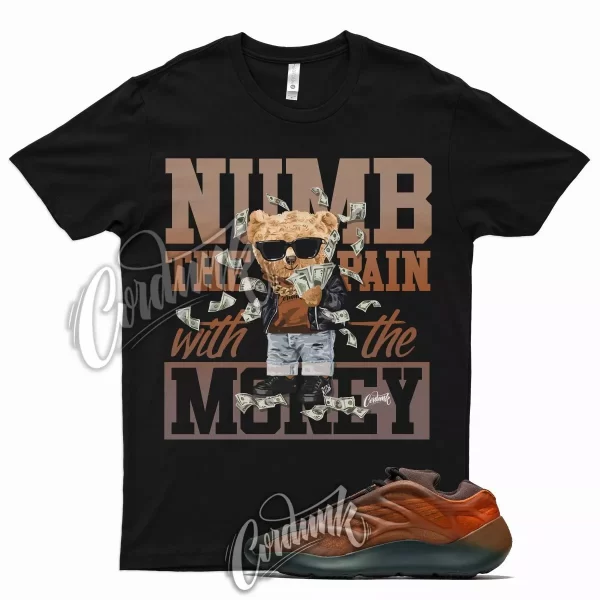 NUMB T Shirt for Y 700 Copper Fade V3 Bronze Clay Brown 350 380 500 Azure Jezsport.com