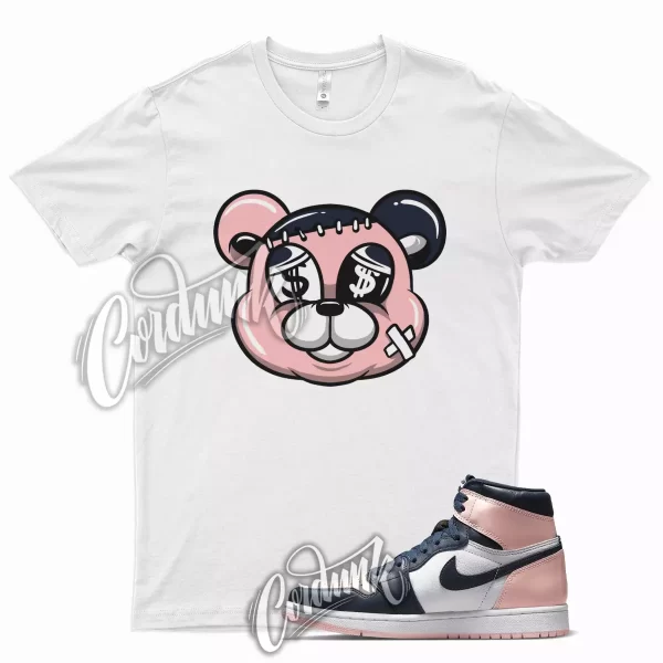 STITCH T Shirt for J1 1 Atmosphere Bubblegum Laser Pink Obsidian Crimson 9 5 Jezsport.com