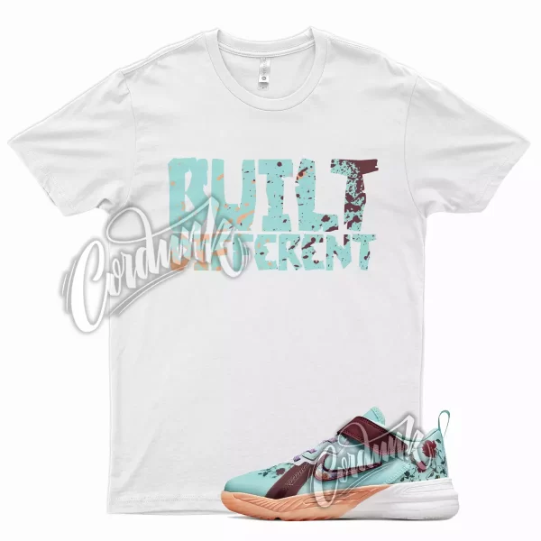 BUILT T Shirt for Lebron 18 Low Psychic Blue Violet Shock Team Daughters 19 Red Jezsport.com