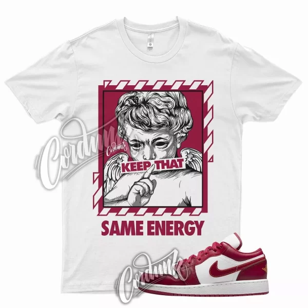 ENERGY T Shirt for J11 Low Cardinal Red 6 Beetroot UNLV University Gym Mid Jezsport.com