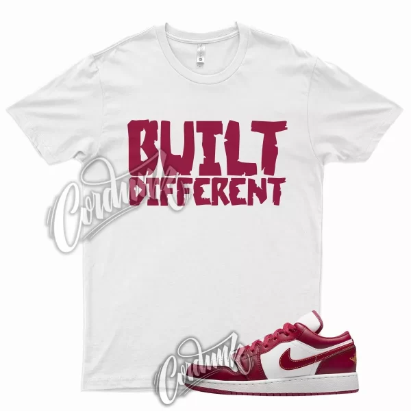 BUILT T Shirt for J11 Low Cardinal Red 6 Beetroot UNLV University Gym Mid 9 Jezsport.com