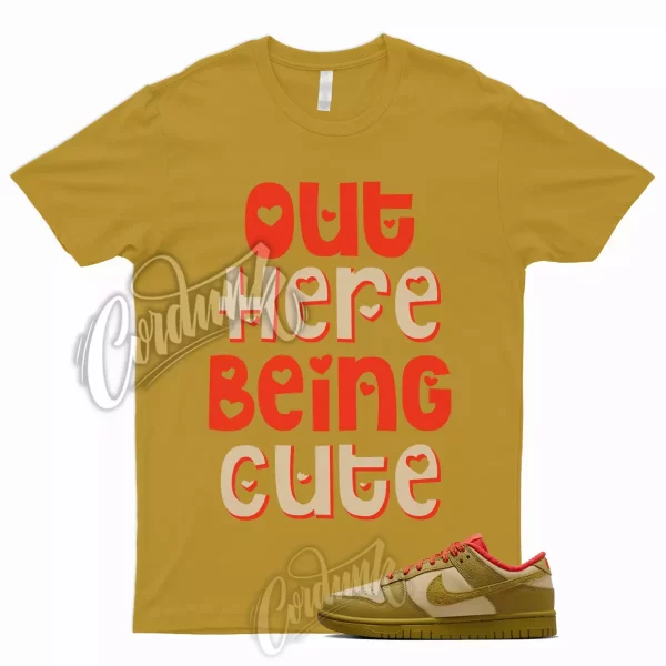 CUTE T Shirt for Dunk Low Sesame Picante Red Bronzine Mid High WMNS 1 Jezsport.com