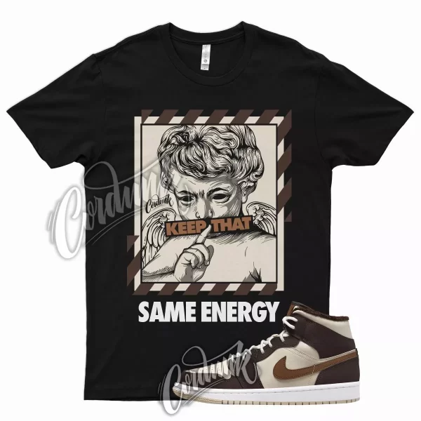 ENERGY T Shirt for J1 1 Mid Cream Dark Chocolate Mocha Milk Dunk Mid High Jezsport.com