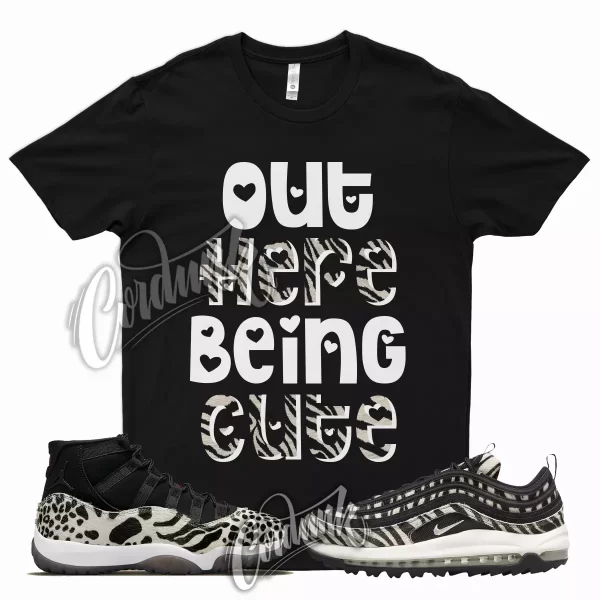 CUTE T Shirt for N Air Max 97 Golf Zebra Animal Instinct 11 Safari Leopard Jezsport.com