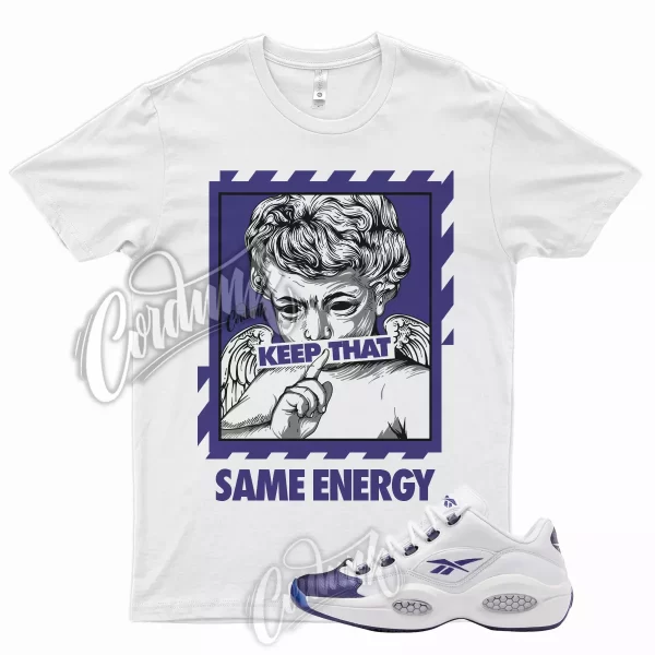 ENERGY T Shirt for Question Low Purple Toe Varsity Home Vandal Mid High 1 Jezsport.com