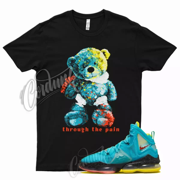 SMILE T Shirt for Lebron 19 Polarized Blue Crimson Bliss South Beach Christmas 1 Jezsport.com