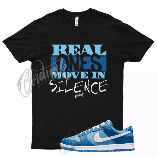 BLK R1 T Shirt for Dunk Low Dark Marina Blue Dutch Powder Racer 1 UNC Jezsport.com