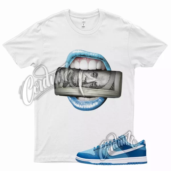 ROLL T Shirt for Dunk Low Dark Marina Blue Dutch Powder Racer 1 Mid High Jezsport.com