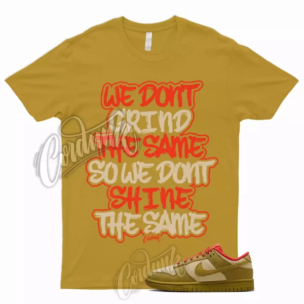 GRIND T Shirt for Dunk Low Sesame Picante Red Bronzine Mid High WMNS 1 Jezsport.com