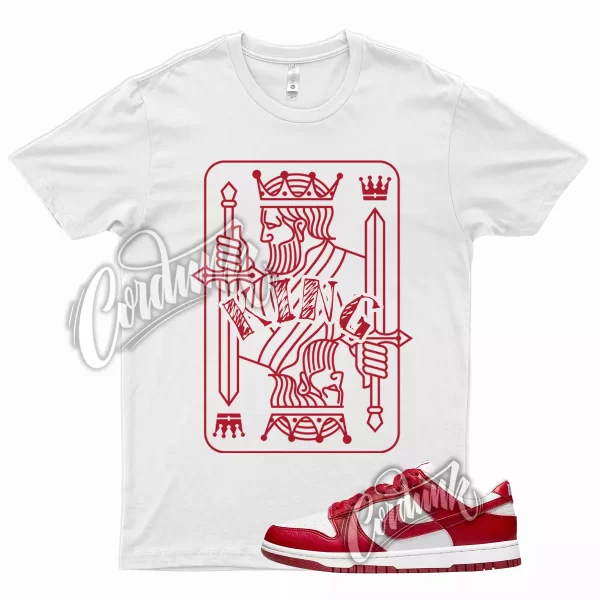 KING T Shirt for Dunk Low WMNS Next Nature University Red Varsity Gym 1 Jezsport.com