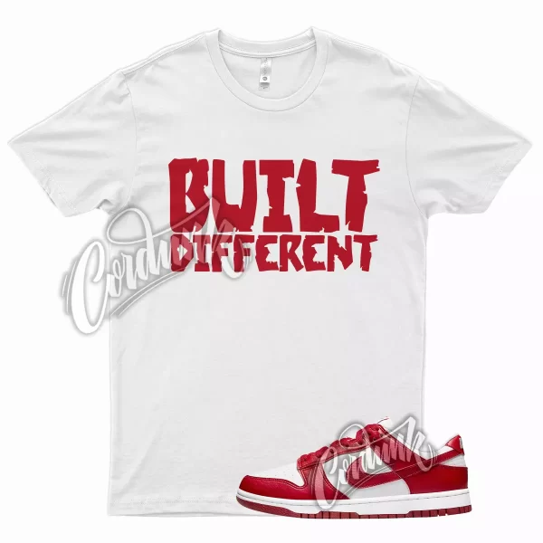 BUILT T Shirt for Dunk Low WMNS Next Nature University Red Varsity Gym 1 Jezsport.com