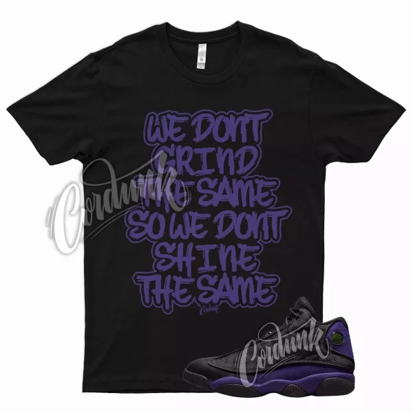 GRIND T Shirt for J1 13 Court Purple Varsity 3 High Mid Low OG GS Grape 1 Jezsport.com