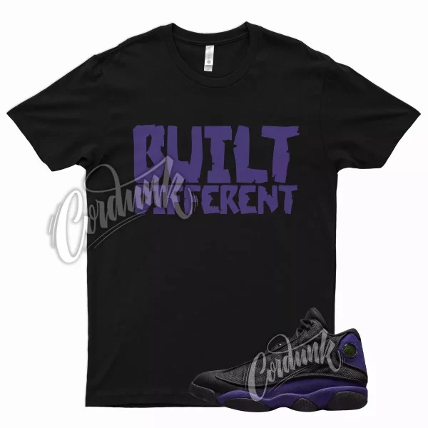 BUILT T Shirt for J1 13 Court Purple Varsity 3 High Mid Low OG GS Grape 1 Jezsport.com