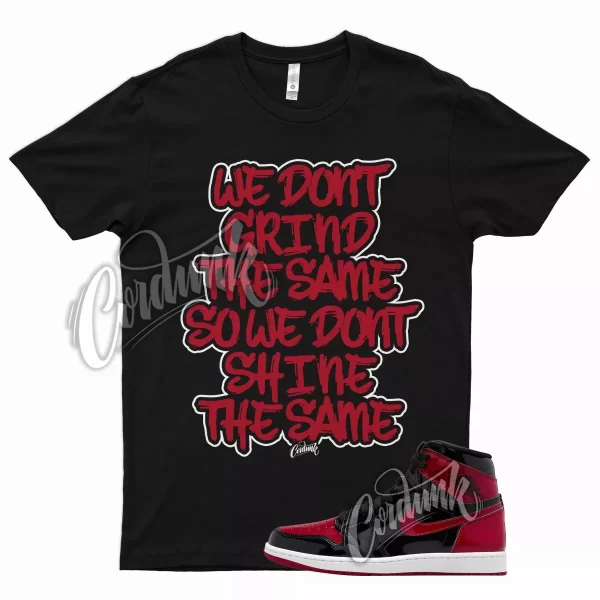 GRIND T Shirt for J1 1 Patent Bred 11 University Gym Red Chicago Barcelona Jezsport.com