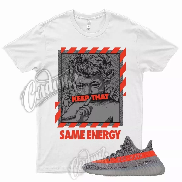 WHT ENERGY T Shirt for Y 350 V2 Beluga Steel Grey Solar Red RF 380 500 700 Jezsport.com