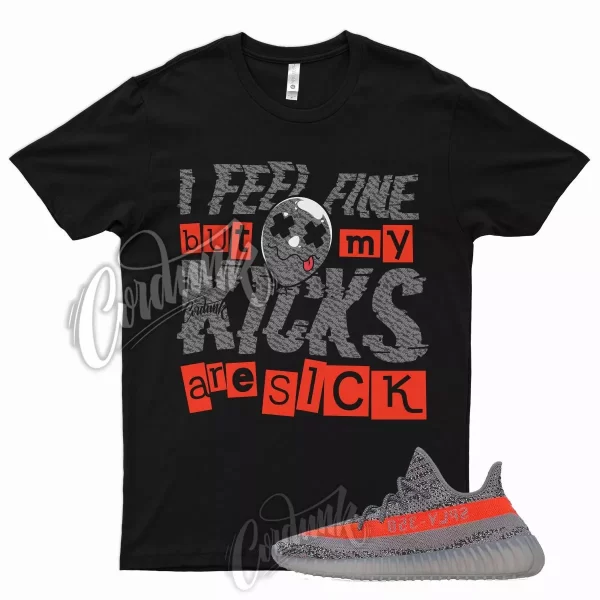 SICK V2 T Shirt for YZ 350 V2 Beluga Steel Grey Solar Red RF 380 500 700 Jezsport.com