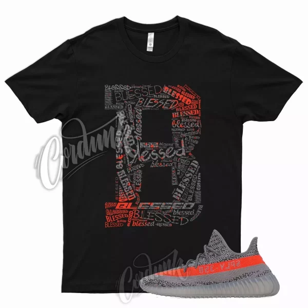 BLESSED T Shirt for YZ 350 V2 Beluga Steel Grey Solar Red RF 380 500 700 Jezsport.com