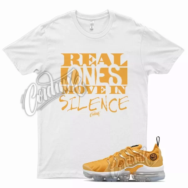 R1 Shirt for N Air VaporMax Plus Extra Smile Pollen Strike Yellow Orange Jezsport.com