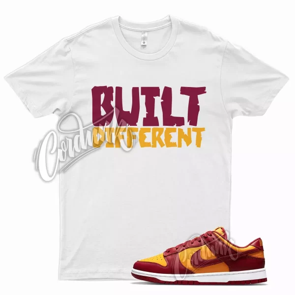 BUILT T Shirt for N Dunk Low Midas Gold Tough Red Day of Dead Dios Muertos Jezsport.com