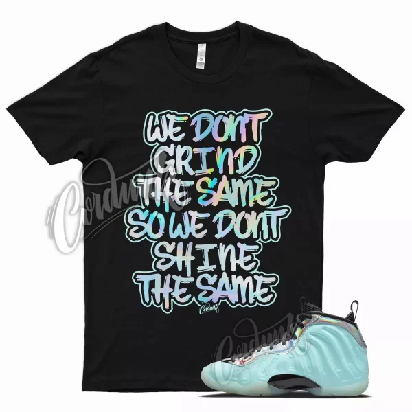 BLK GRIND T Shirt for Mixtape N Little Posite Copa Foamposite Fusion Red Jezsport.com