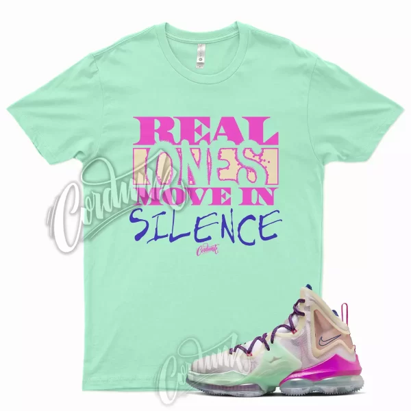 R1 T Shirt for Lebron 19 MultiColor Multi Color Valentines Day Mint Green Pink 1 Jezsport.com