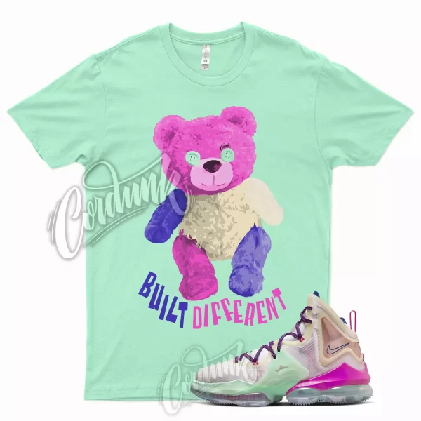 BD Shirt for Lebron 19 MultiColor Multi Color Valentines Day Mint Green Pink Jezsport.com