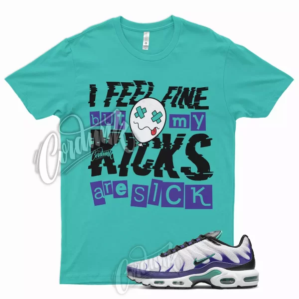 SICK Shirt for Air Max Plus White Grape Ice Emerald Black Vapormax Fierce 5 Jezsport.com