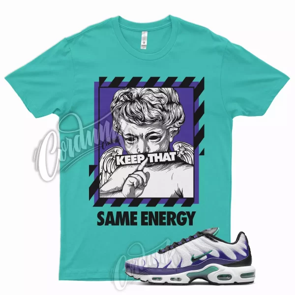 ENERGY Shirt for Air Max Plus White Grape Ice Emerald Black Vapormax Fierce Jezsport.com