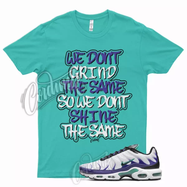 GRIND Shirt for Air Max Plus White Grape Ice Emerald Black Vapormax Fierce Jezsport.com