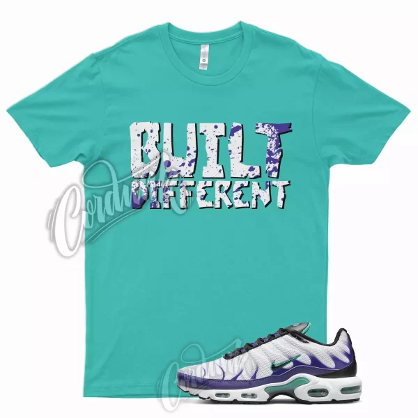 BUILT Shirt for Air Max Plus White Grape Ice Emerald Black Vapormax Fierce Jezsport.com