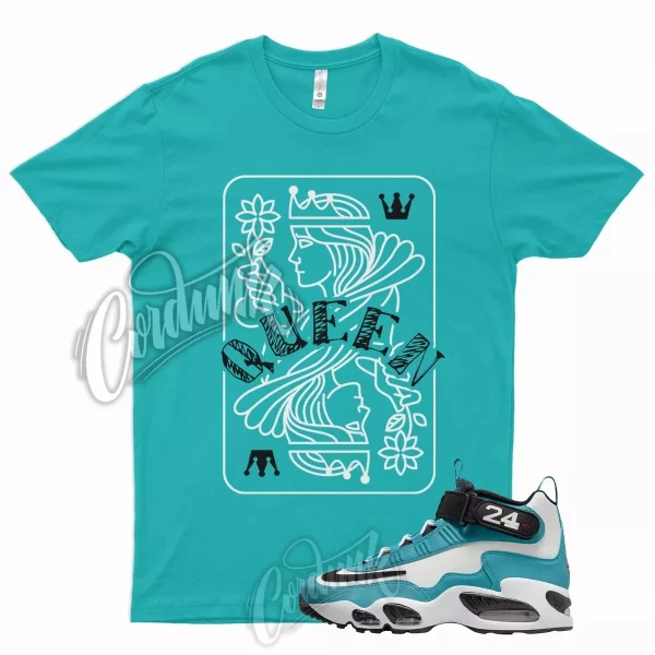 QUEEN T Shirt for N Air Griffey Max 1 Aquamarine Teal Aqua Freshwater 24 Jezsport.com