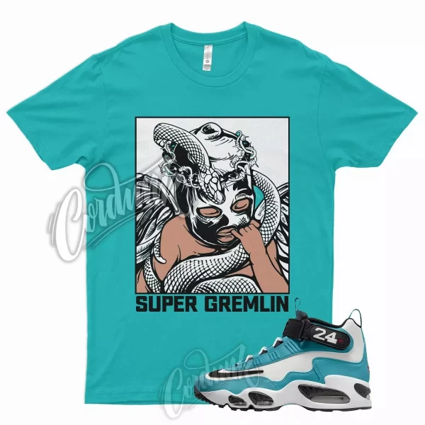 SG T Shirt for N Air Griffey Max 1 Aquamarine Teal Aqua Freshwater 24 Jezsport.com