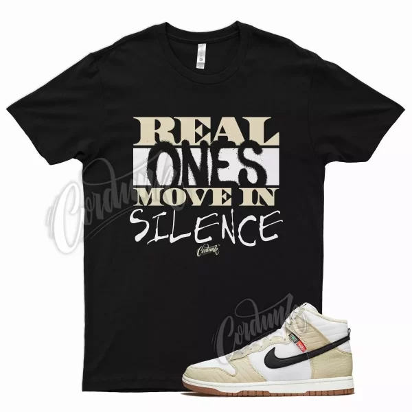 Black R1 T Shirt for N Dunk High Toasty Sand Rattan Jezsport.com