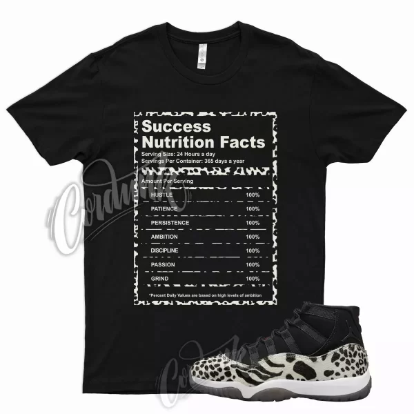 SUCCESS T Shirt for J1 11 WMNS Animal Instinct Red Sail Leopard Cheetah 97 Jezsport.com